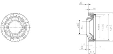 Сальник компрессора 5H11/14; TM15,16,21; 10S15/17; 7SEU17 — Трамонтан