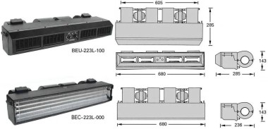 Испаритель BEU 223L-100 12V LHD O-Ring — Трамонтан