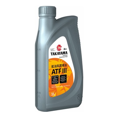 Трансмиссионное масло минеральное Takayama ATF III (пластик) — Трамонтан