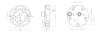 Крышка компрессора горизонтальная 5H11/5H14 (3/4” 16 UNF/ 7/8” 14 UNF) фото 2 — Трамонтан