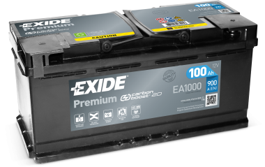 EXIDE PREMIUM EA1000 100Ач R+ EN900A 353x175x190 B13 — Трамонтан