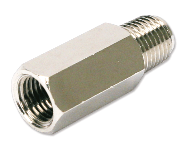 Клапан обратный VIAIR (1/4М - 1/4П, никель, NPT) фото 1 — Трамонтан