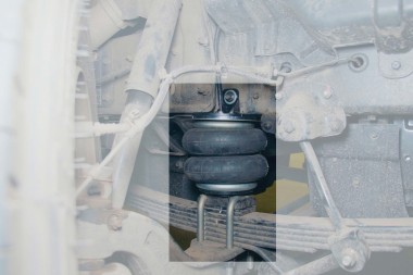 Пневмоподвеска Hyundai Mighty EX8, передняя ось, Aride — Трамонтан