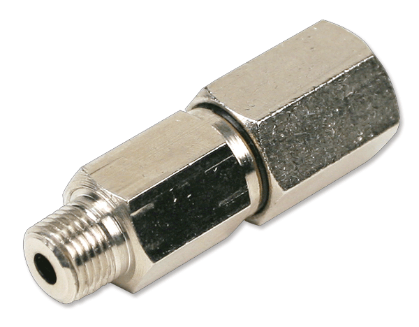 Клапан обратный VIAIR (1/8П - 1/8М, 16 мм, NPT) фото 1 — Трамонтан